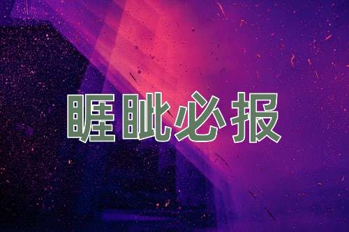 成语睚眦必报