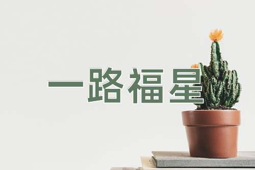 成语一路福星