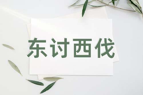 成语东讨西伐