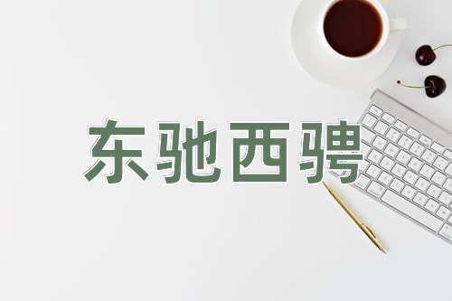 成语东驰西骋