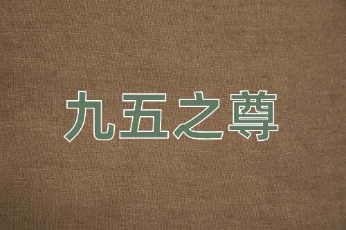 成语九五之尊