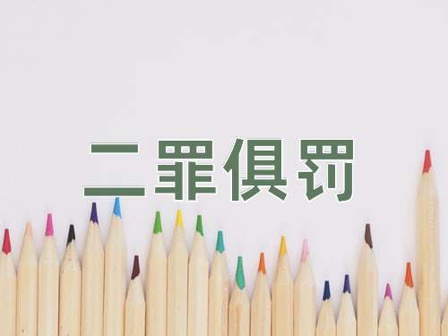 成语二罪俱罚