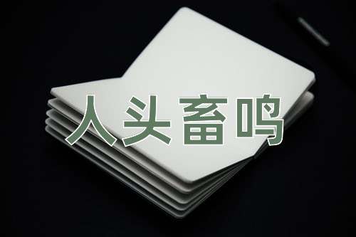 成语人头畜鸣