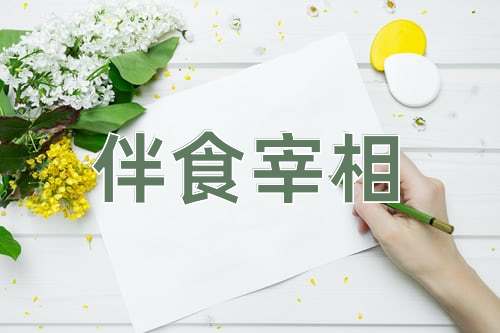成语伴食宰相