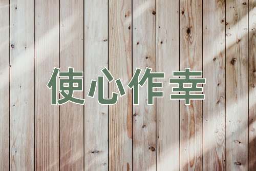 成语使心作幸