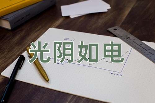 成语光阴如电