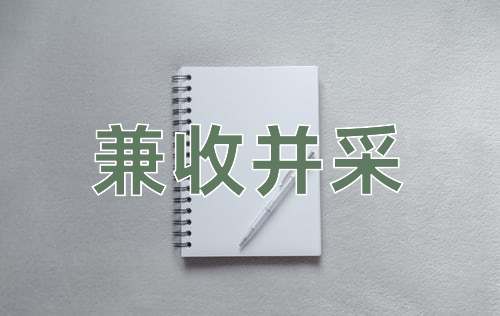 成语兼收并采
