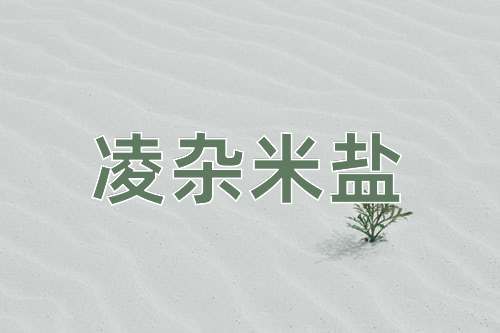 成语凌杂米盐