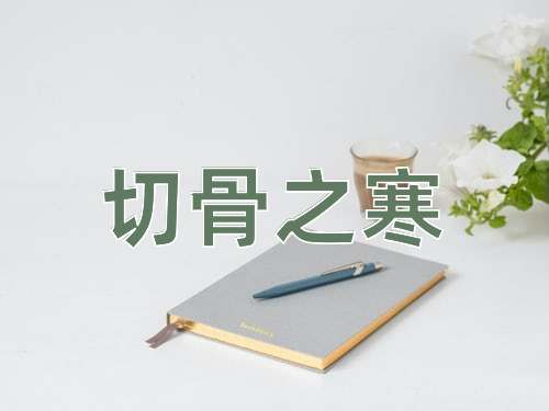 成语切骨之寒