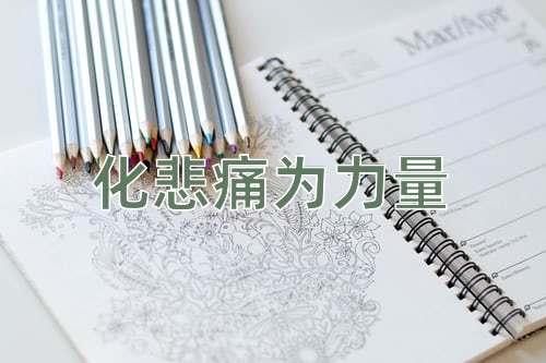 成语化悲痛为力量