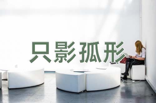 成语只影孤形