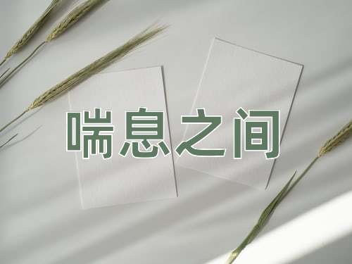 成语喘息之间
