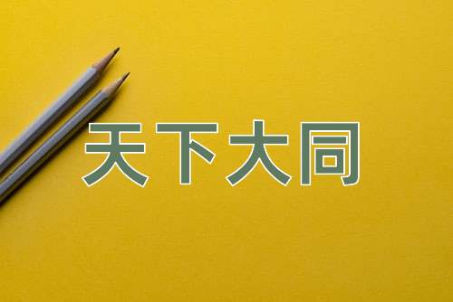 成语天下大同