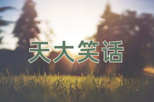 成语天大笑话