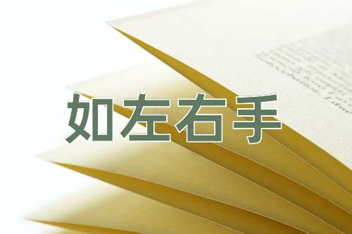 成语如左右手