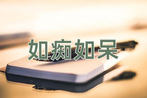 成语如痴如呆