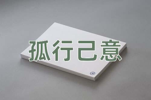 成语孤行己意