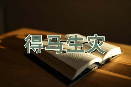 成语得马生灾