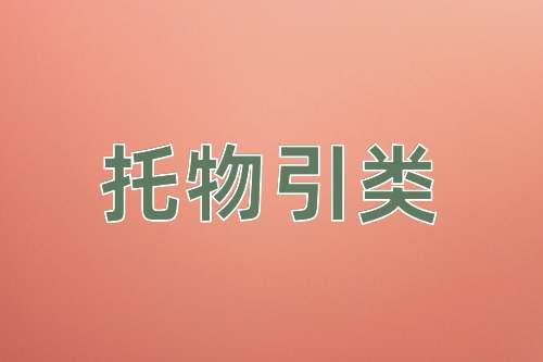 成语托物引类