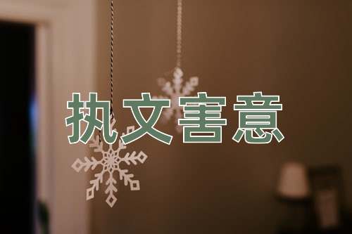 成语执文害意