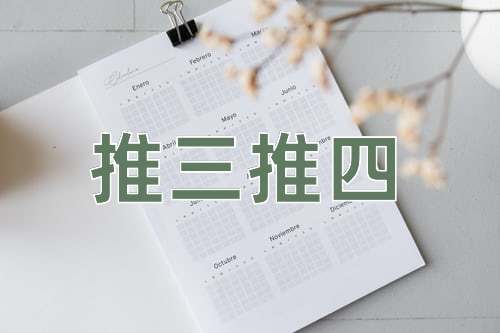 成语推三推四