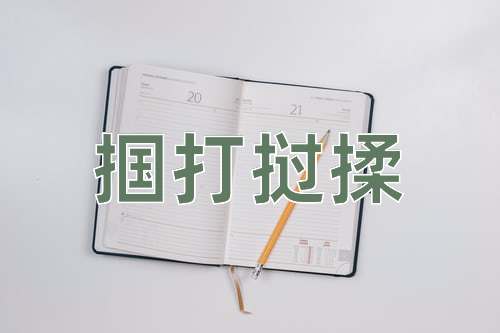 成语掴打挝揉