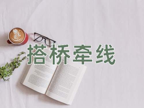 成语搭桥牵线