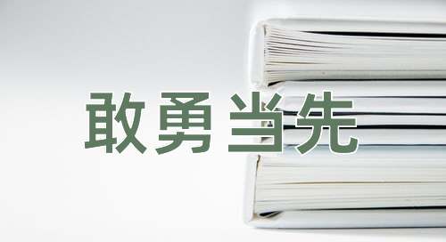 成语敢勇当先