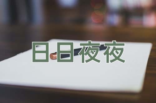 成语日日夜夜