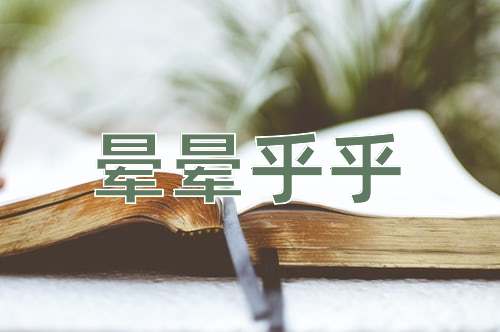 成语晕晕乎乎