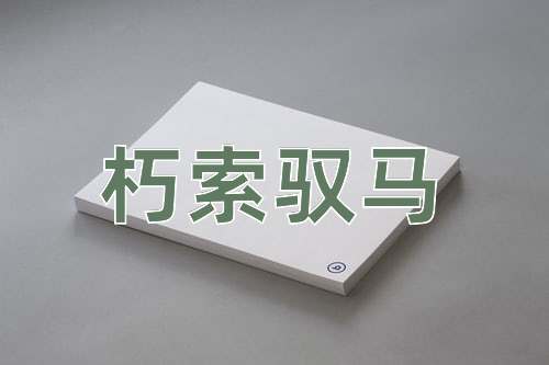 成语朽索驭马