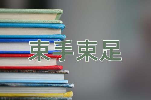 成语束手束足