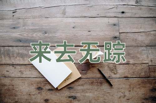 成语来去无踪