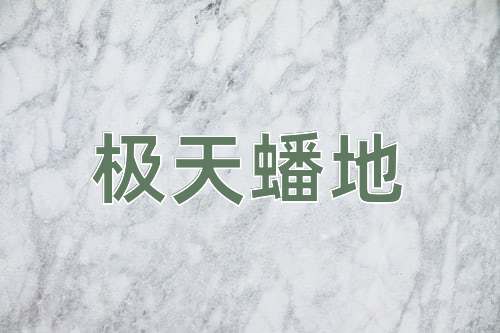 成语极天蟠地