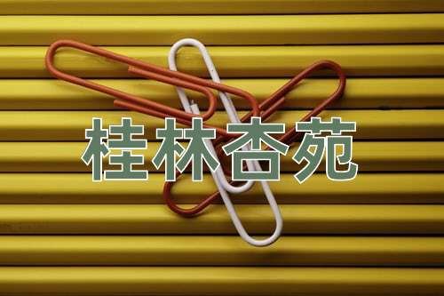 成语桂林杏苑