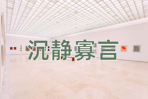 成语沉静寡言