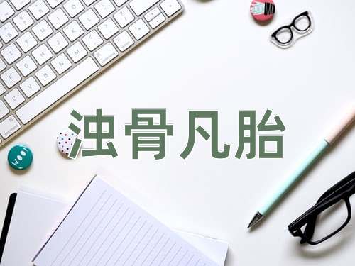 成语浊骨凡胎