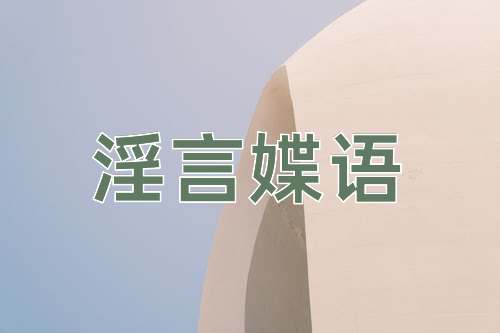 成语淫言媟语