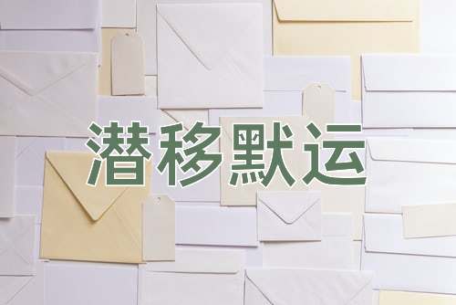 成语潜移默运