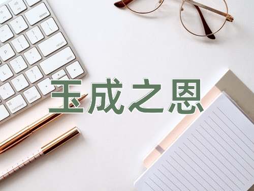 成语玉成之恩