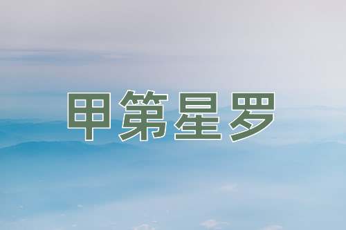 成语甲第星罗