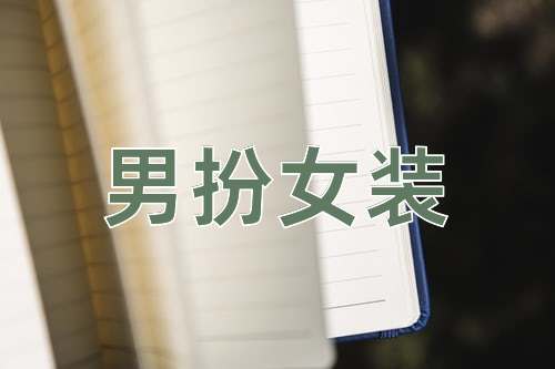 成语男扮女装