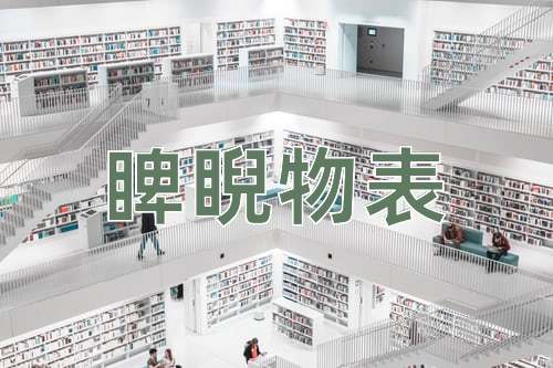 成语睥睨物表