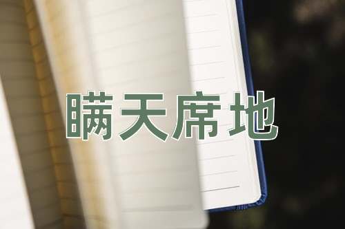 成语瞒天席地