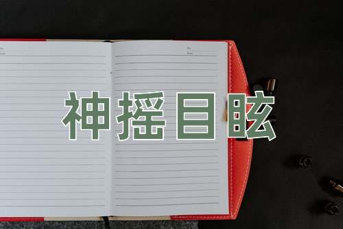 成语神摇目眩