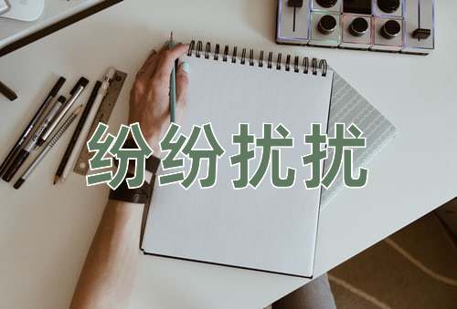 成语纷纷扰扰