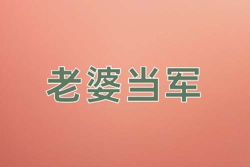 成语老婆当军