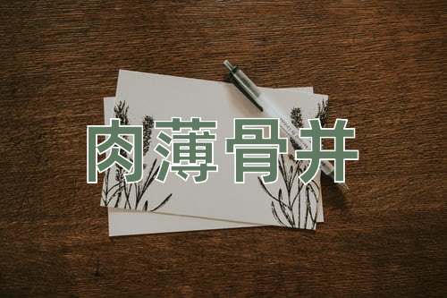 成语肉薄骨并