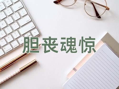 成语胆丧魂惊