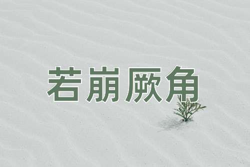 成语若崩厥角